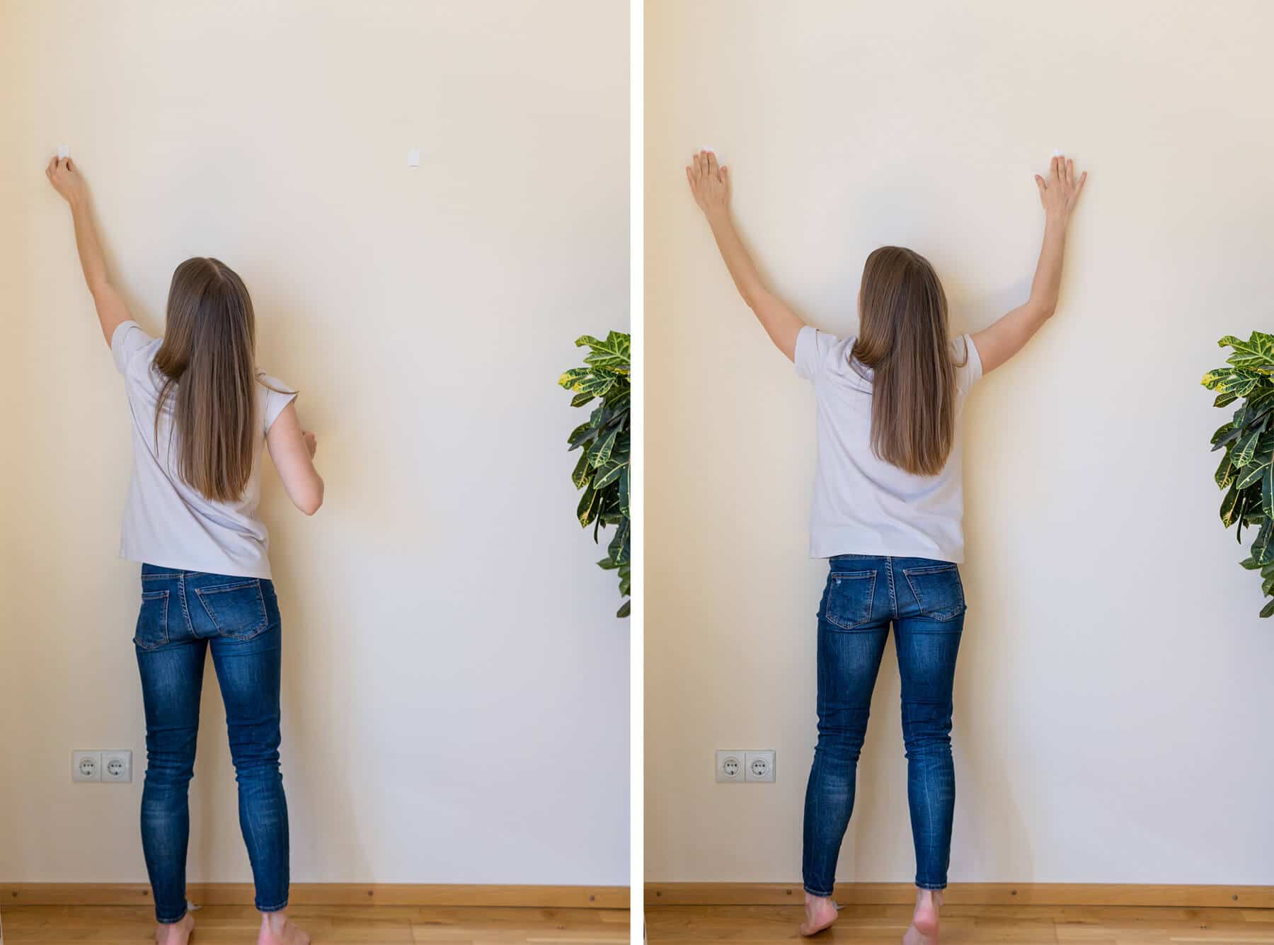 how to hang paiting at home