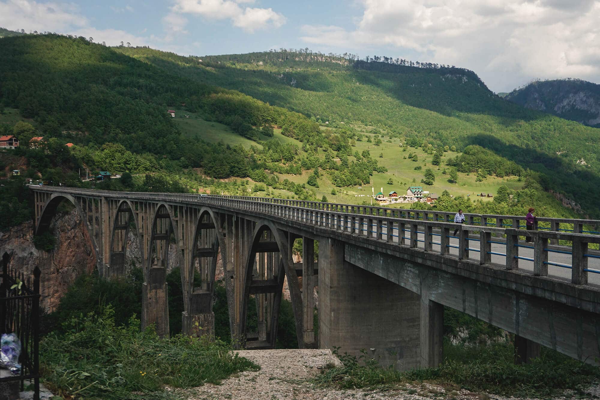 tara river bridge montenegro