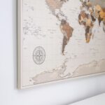 Push Pin World Map - Safari (Detailed) - Tripmapworld.com